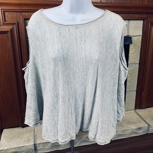 Victoria Secret XS Gray Flair Top EUC